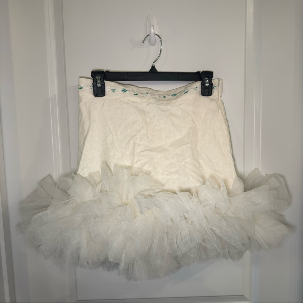 Fanm Mon Fol Skirt Set in Ivory - Picture 13 of 14